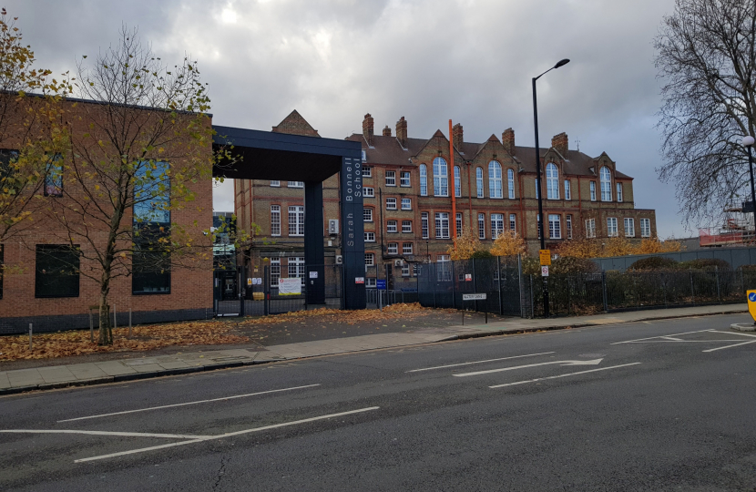 Sarah Bonnel School exterior